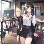 恋愛中の<br>女子高校生